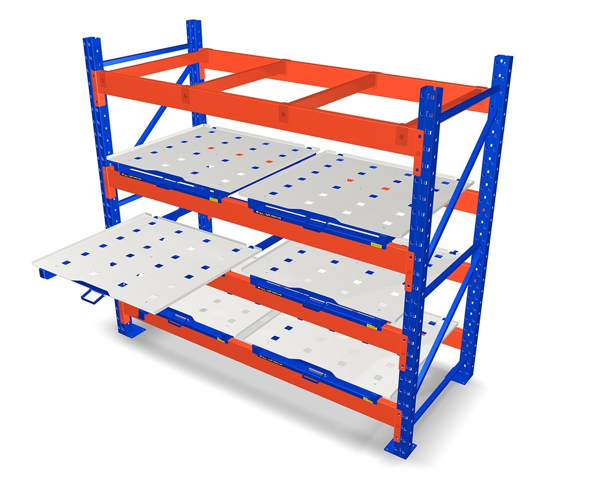Pallet racks for storage