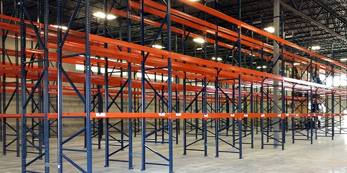 warehouse storage pallet rack