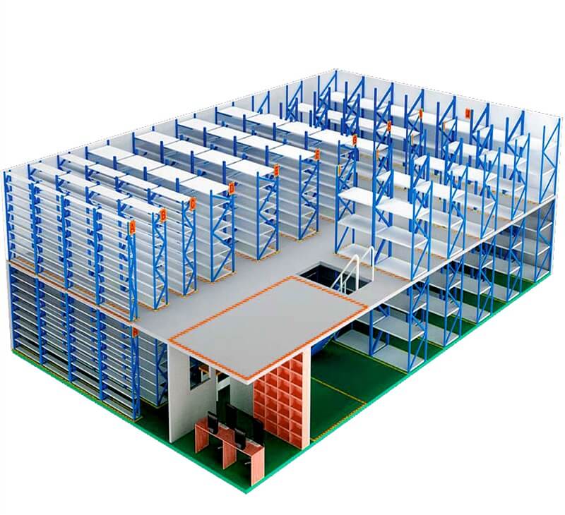 How to improve the safety of mezzanines racking system