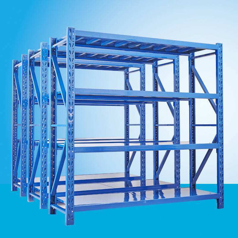 The importance and advantages of spraying on storage shelves