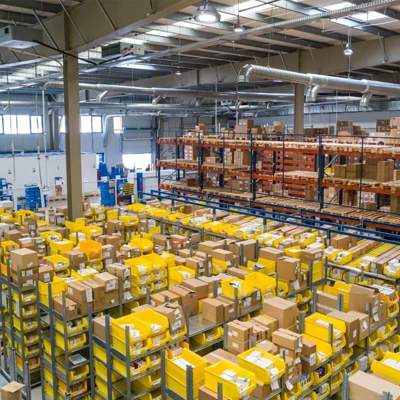 What types of storage racks are suitable for the automotive industry