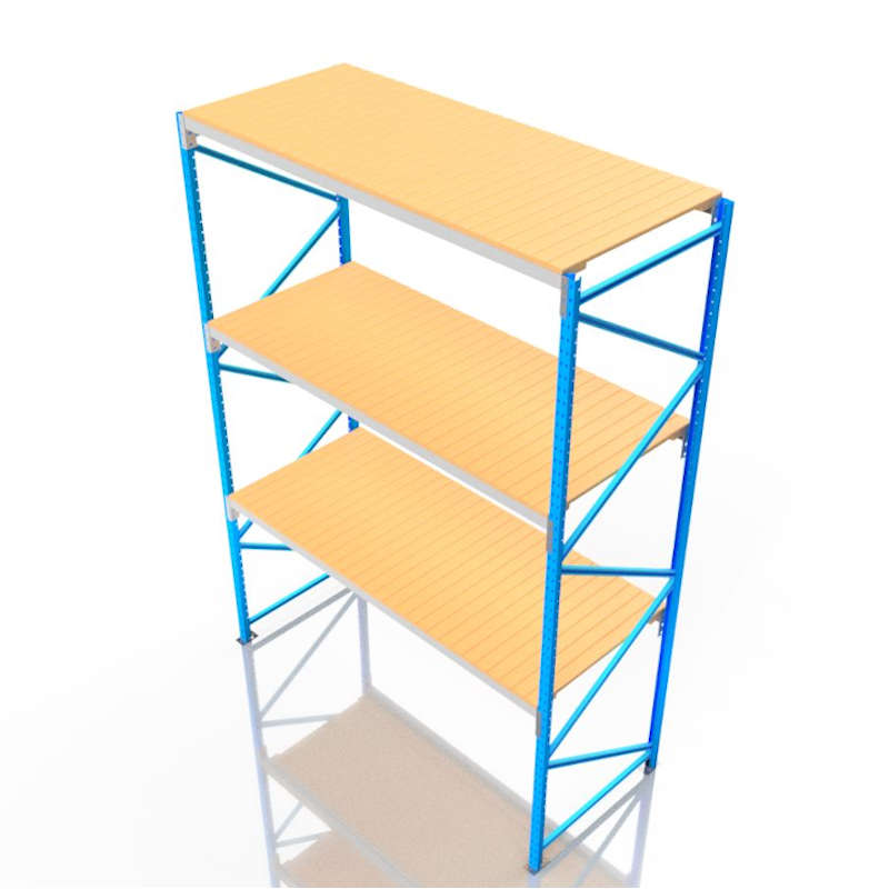 What is the load-bearing capacity of light duty racking?